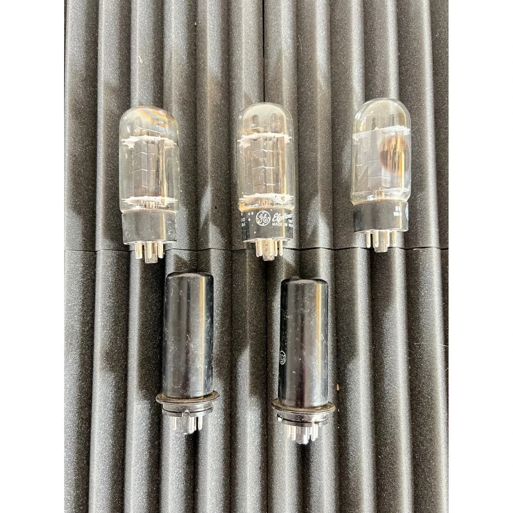 GE 6L6GC With CRC-6L6 JAN VT-115 Vacuum Tubes‎ Set Lot Amplifier Military Radio